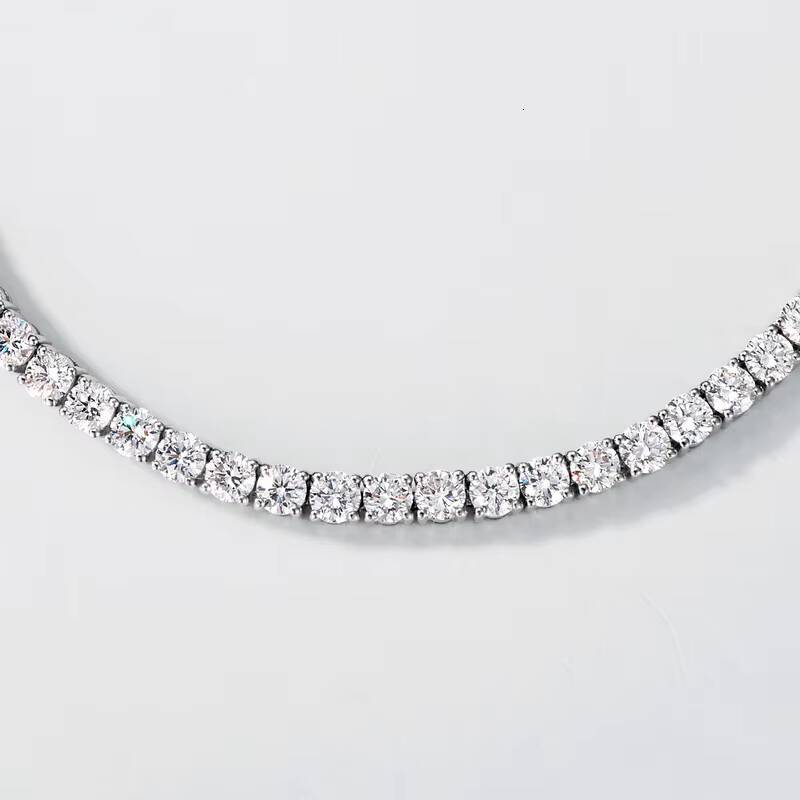 Luxury Customization Round Brilliant Cut VVS Engagement Wedding Lab Grown Diamond Tennis Bracelet