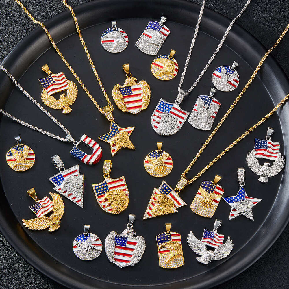 European and American Cross-Border Necklace for Men, Hip-Hop Niche Pendant, High-Quality Alloy Rhinestone Cuban Chain, Manufacturer Wholesale