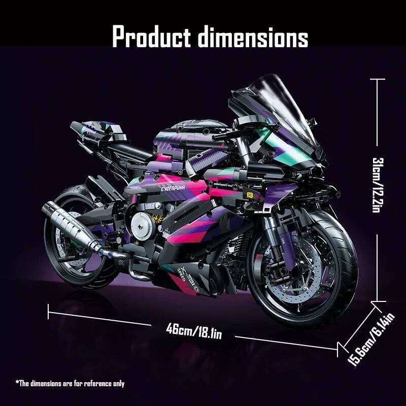 Motorcycle Building Blocks Technical City Moto Car Model 2096pcs DIY Motorbike Construction Toy Superbike Bricks Toys For Boys Z260305