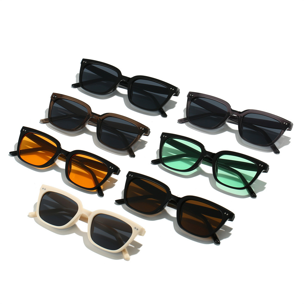 New Korean-style trendy boys, UV protection sunglasses for girls, sunshade sunscreen glasses, fashionable and versatile