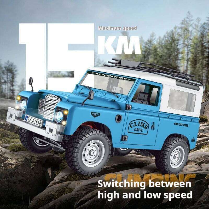 New 1:10 Full Scale Pickup 4X4 Professional Remote Defender Simulated Off-Road Climbing Vehicle RC CAR C260305