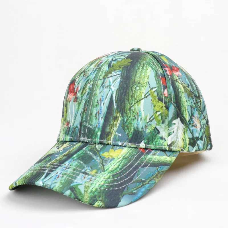 Men Camouflage Sun Cap Embroidery Baseball Cap New Outdoor Adjustable Adult Shading Printed Golf Training Womens hat Visor Hat S260306