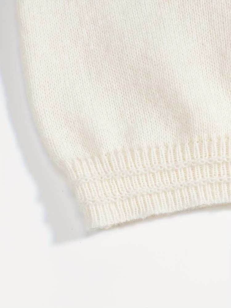 Womens Autumn/Winter Round-Neck Fashion Front-Open Cardigan Sweater Loose and Casual Elegant and Stylish Versatile Outdoor M260306