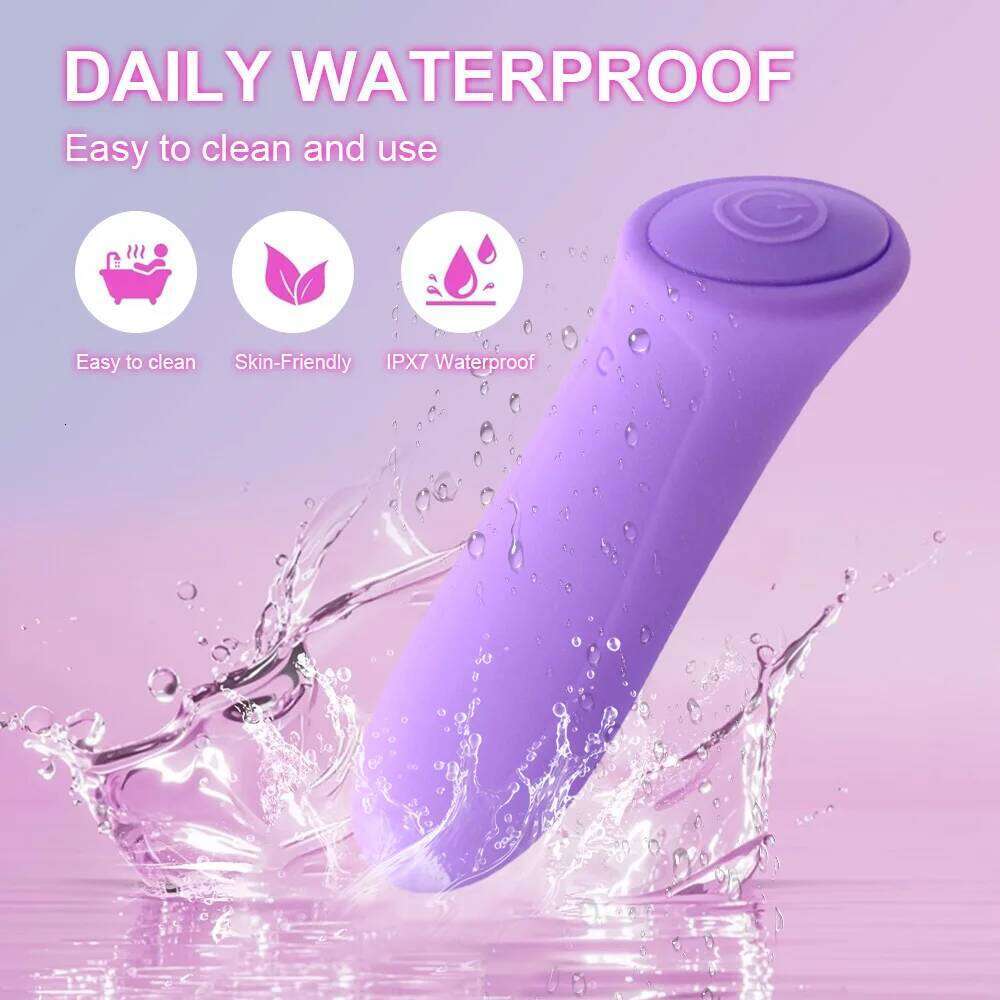 Wholesale Mini Bullet Vibrator for Women Sex G-spot Clitori Stimulator Female Maturbator Vagina Vibration Adult Erotic Toys W260305