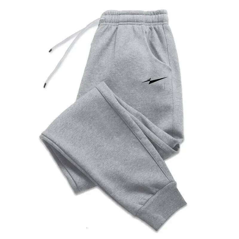 2025 Men's Trendy Printed Joggers High-Quality Autumn/Winter Leisure Sports Sweatpants Outdoor Running Trousers
