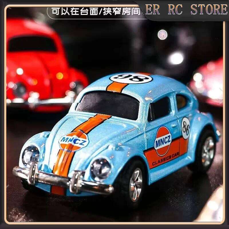 2025 New Rc Wireless Mini Beetle Alloy Mobile Phone Remote Control Model Car Toys Children'S Gifts C260305