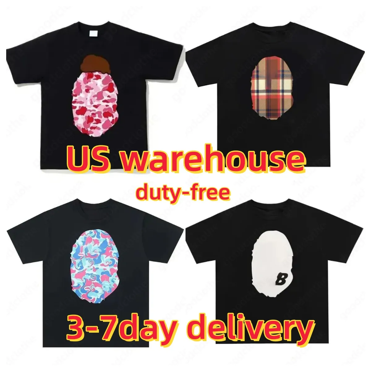 Shark Men's designer shirt Printed pattern loose short sleeved streetwear Cotton summer clothing High quality fashionable T shirt Premium patterned T shirt