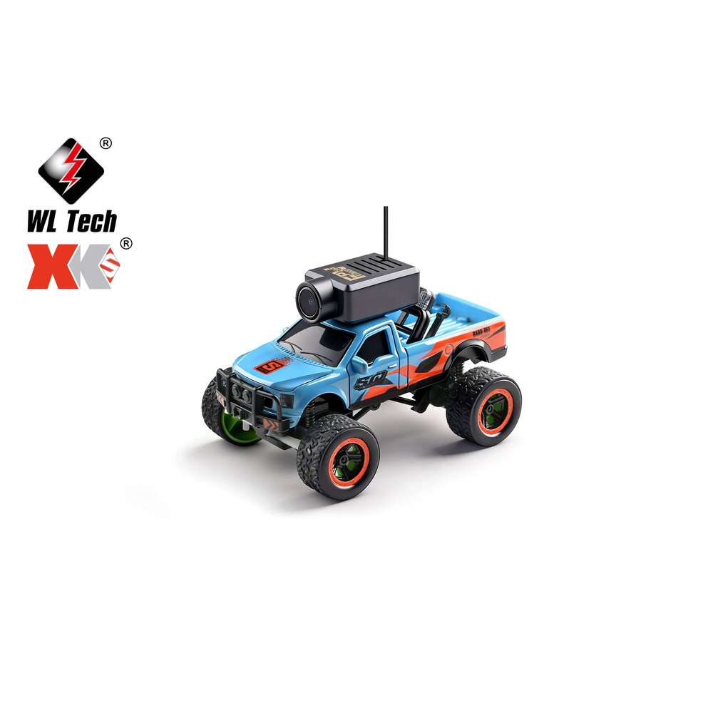 Wltoys 6407 6407-C 1:64 FPV Rc Car Mini with Camera Monitor Wifi App Control High Speed Drift Racing Vehicle Desktop Toys Gifts C260305