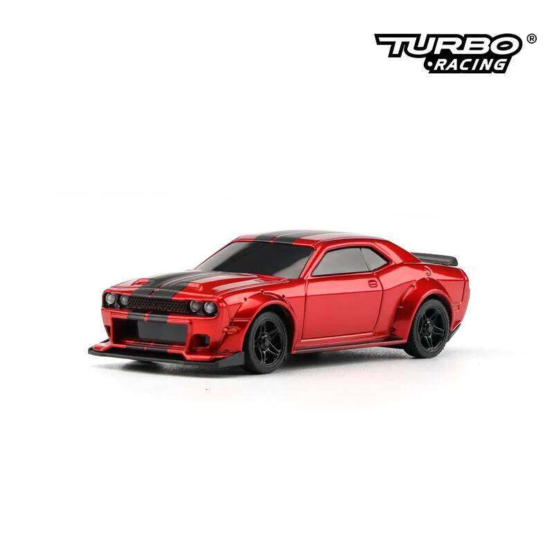 Turbo Racing 1:76 C75 Road Radio-Controlled Mini Full Scale Remote Control Car Toy RTR Suitable For Children And Adults C260305