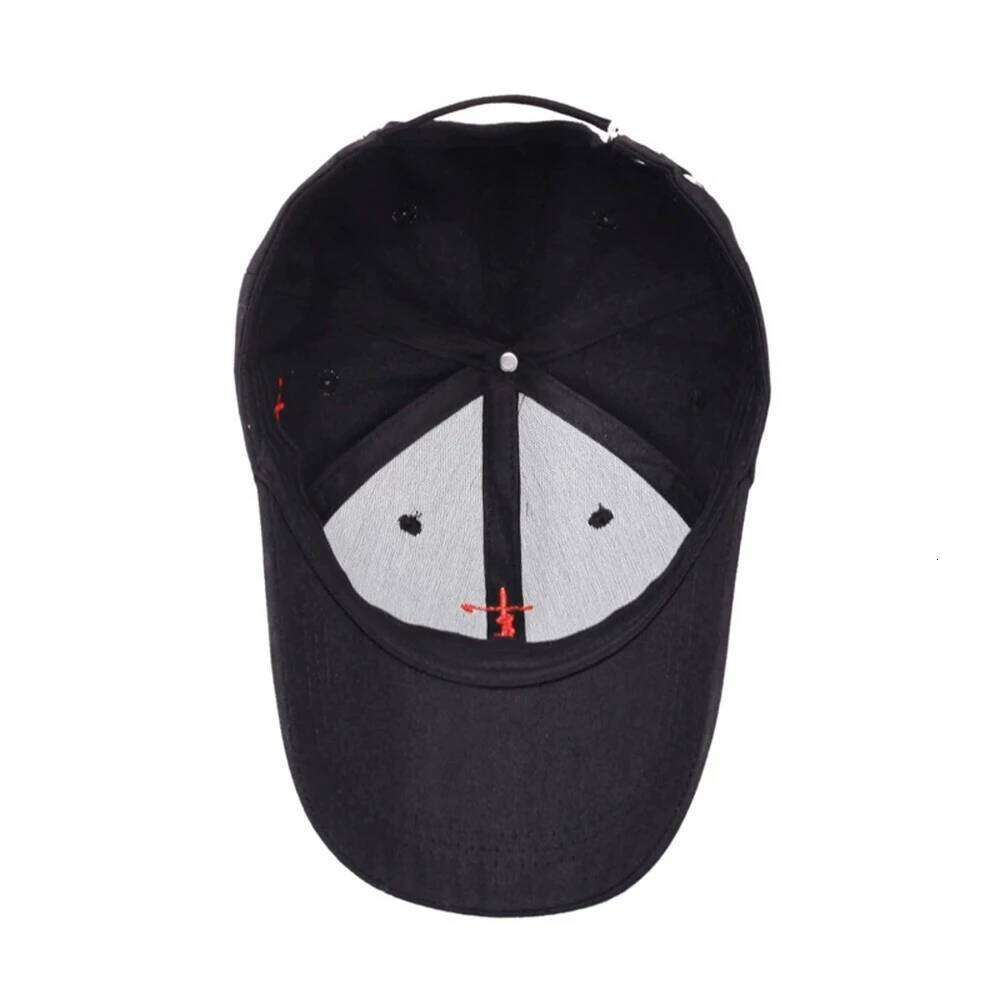 Embroidery English Cross Casual Baseball Cap Men's Women's Youth Adjustable Hat Y260304