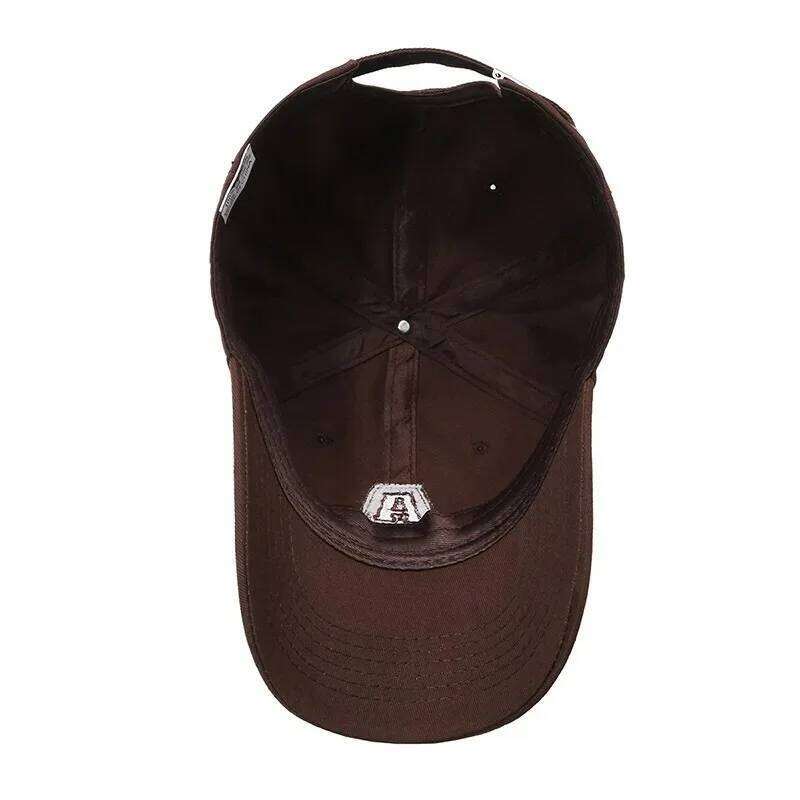 Embroidered Duckbill Cap Adjustable Neutral Sun Hat Suitable for Golf Outdoor Sports Casual Fashion All Year Round Y260304