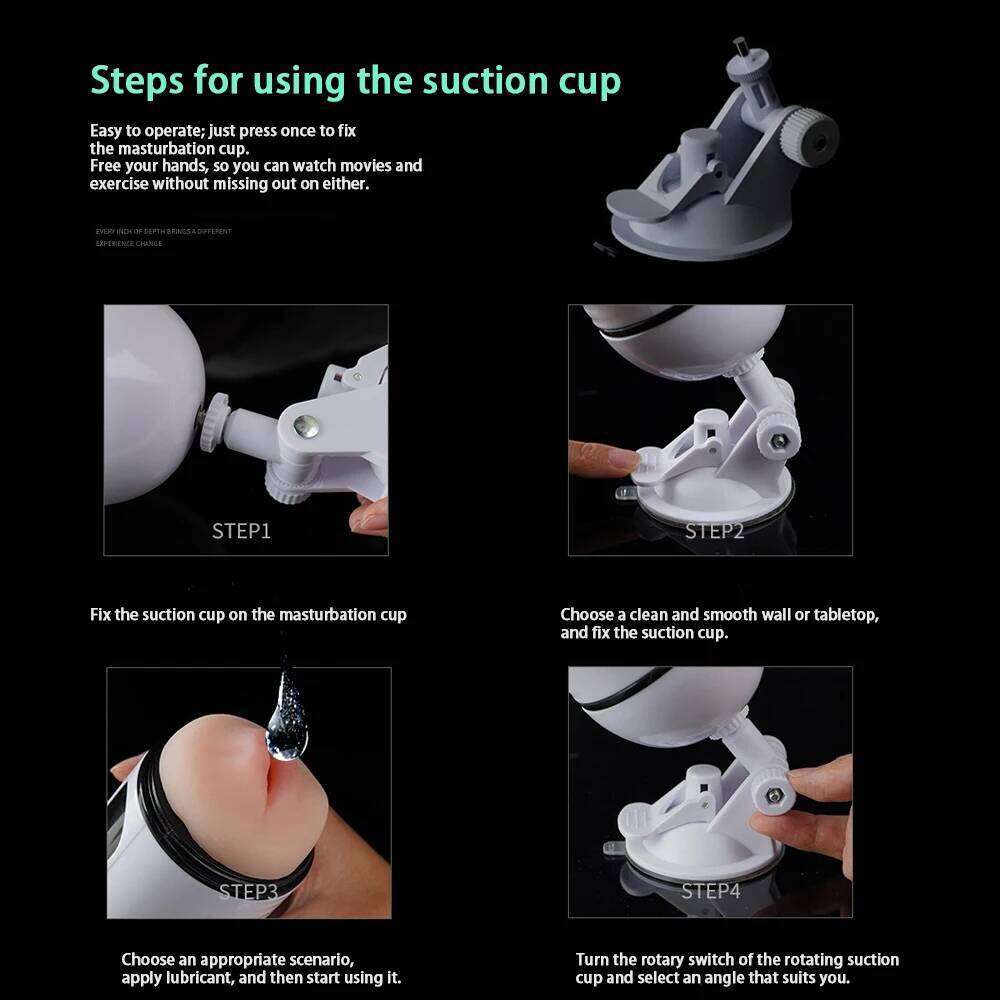Man Masturbator Automatic Sucking Masturbation Cup for Male Deep Throat Oral Vagina Suction Blowjob Vibrating Sex Machine W260305