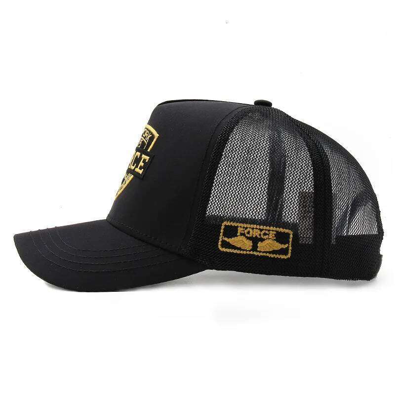 Mesh Baseball Cap Outdoor Sport Letter Snapback Hat for Women Unisex Breathable Caps Hip Hop Trucker Hats Summer Men Y260304
