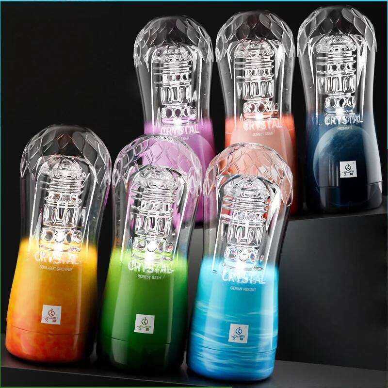 Male Masturbator Soft Pussy Sex Toys Transparent Vagina Endurance Exercise Adult supplies Vacuum Pocket Cup for Men W260305