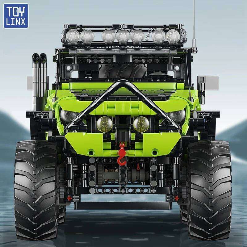 TOYLYNX DIY Moc Off-road Vehicle Building Blocks 1:8 Racing Car Model Toys Gift Children Adult Birthday Christmas Gifts Set Z260305