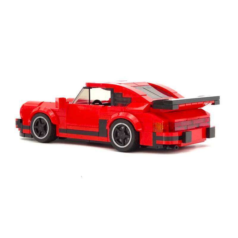 345PCS New MOCChampion City Highway 911 Turbo Sports Car Modular Children's Educational Building Blocks Toy Gift Z260305