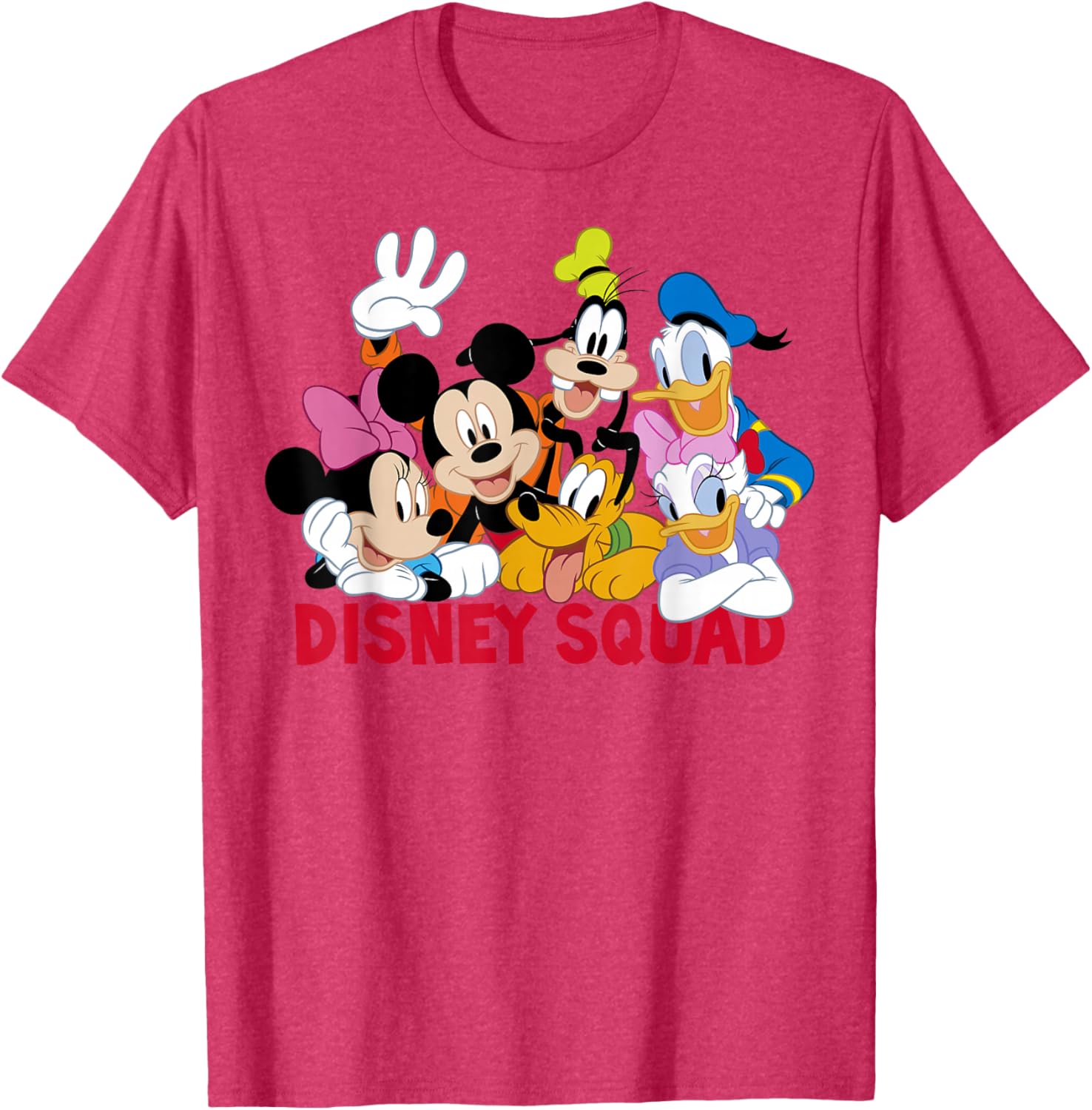 Disney T-Shirt Mickey and Friends Pluto Retro Line T Shirt Man Woman Boy Girl Cartoon Movie Short Sleeves Shirts Cotton Soft Tshirt Fashion Top for Ch