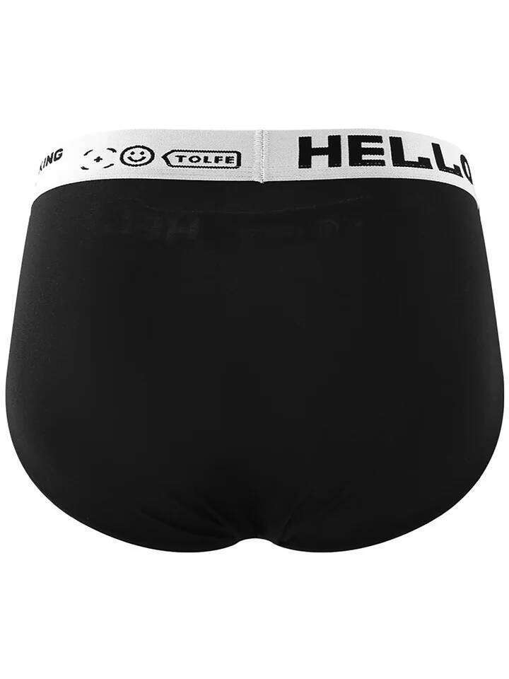 10PCS Men's Breathable, fashionable, casual and comfortable. Fashionable briefs for teenagers' daily use