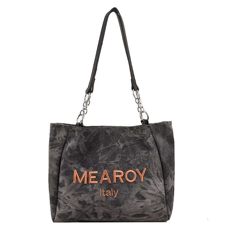Denim Women S Large Capacity Class Commute Shoulder Tote Bag XIU LAI SI