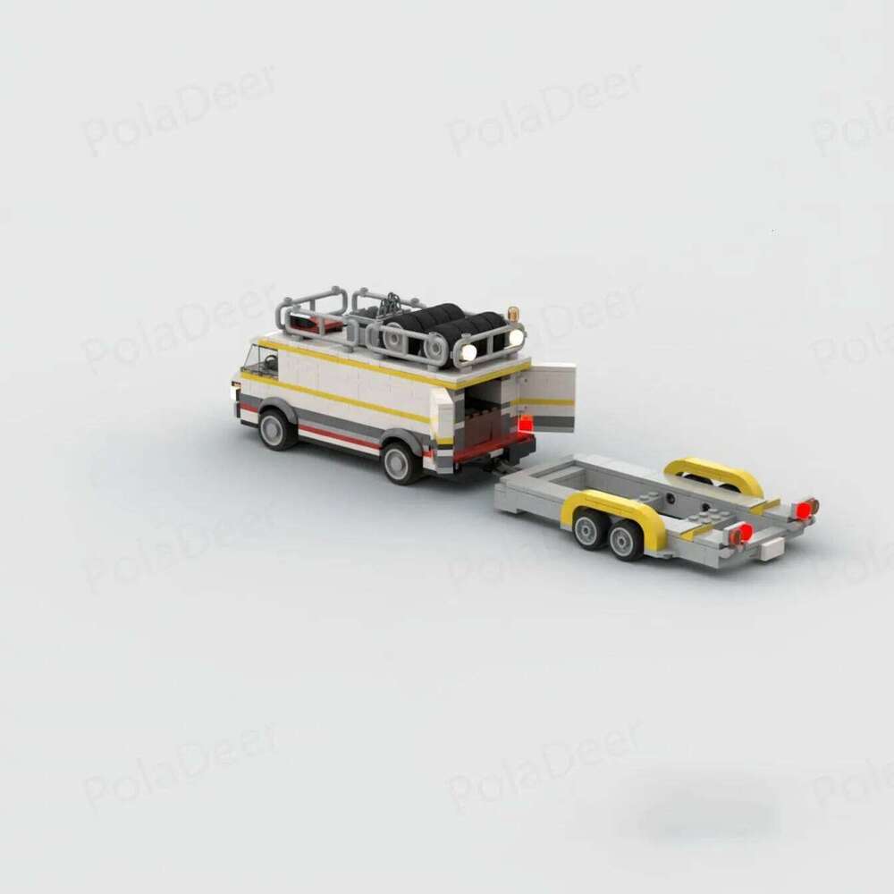 PolaDeer 669PCS MOC LT45 set trailer S1 E2 transporter Building Blocks Assembly model toy brick Children's birthday gifts 76897 Z260306
