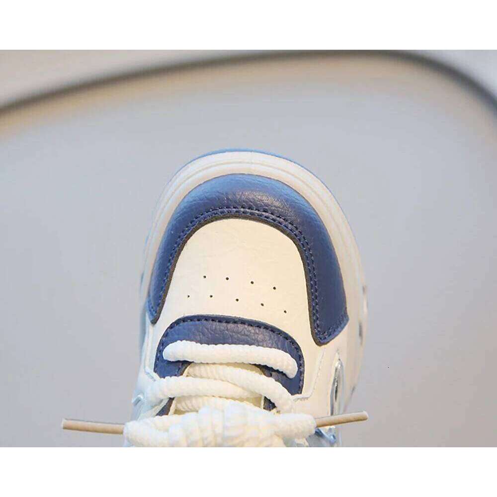 Spring Sport For Children PU Leather Waterproof Kid's Sneakers Anti-slippery Boy's Girl's Running Shoes Casual Footwear 26Y0304