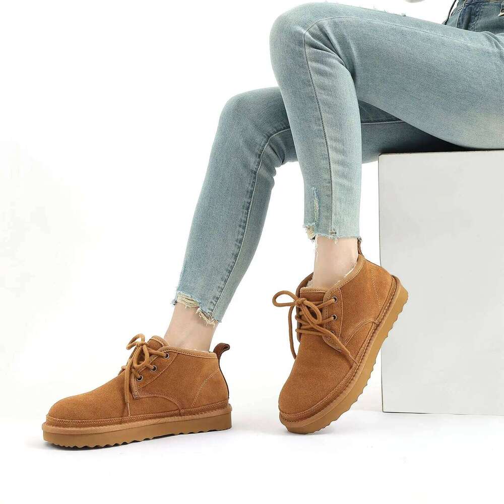 Litfun Winter Snow 2024 New Soft Sole House Plush Outdoor Cotton Shoes Fashion Fluffy Women Boots