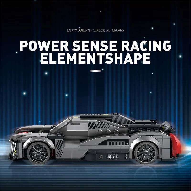 280PCS Sports Car Building Blocks City Racing Assemble Toys Supercar Model Bricks Desktop Ornaments Children's Holiday Gifts Z260305