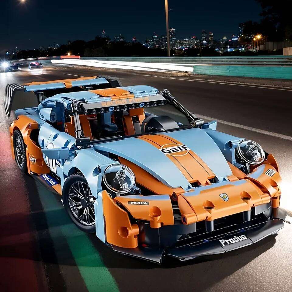 City technological 911 Compete Speed Race Car RC Building Block Famous Supercar Drift Racing Brick Boy Festival Toys Gifts Z260305