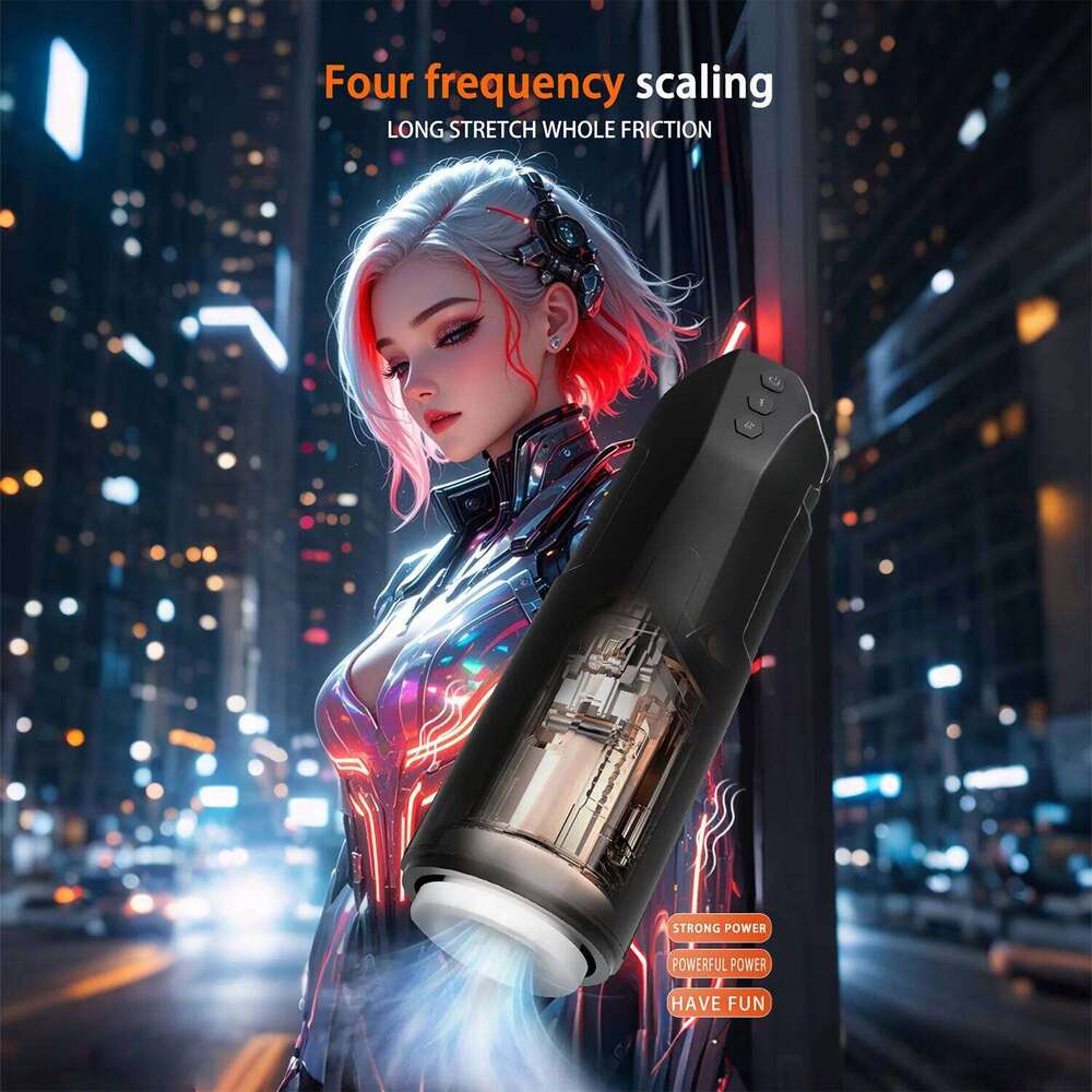 Sex Toy Automatic Sucking Male Masturbator Cup Vibration Blowjob Machine Heating Masturbation Adult for Men Masturbate Supplies W260305