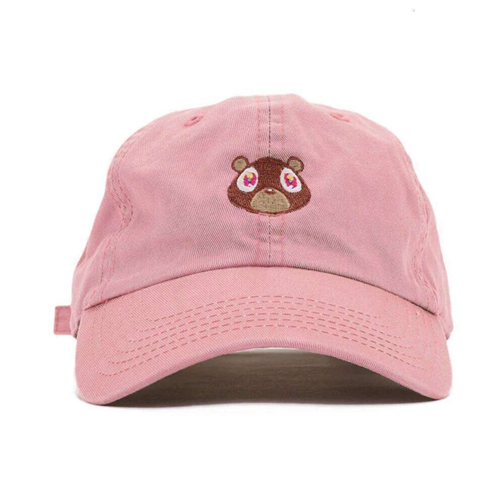 Ye Bear Dad Baseball Cap Unisex Snapback Hip Hop Style Summer Hat For Men Women Y260304