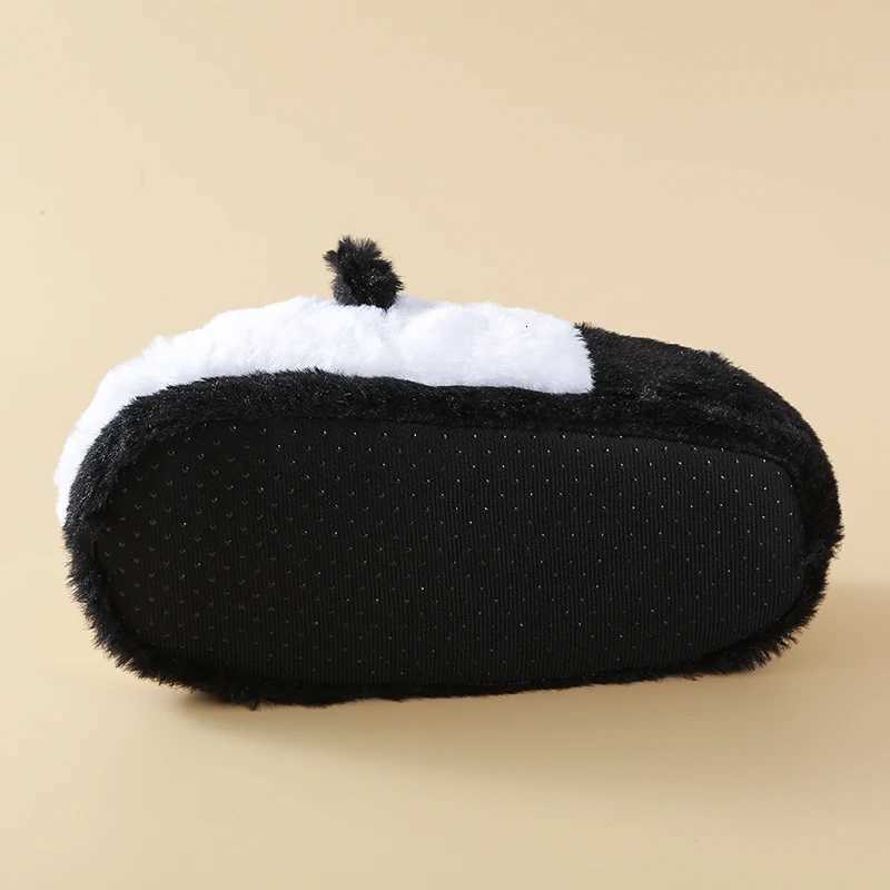 LITTLE kids panda design slip on slides indoor slippers winter shoes S260305