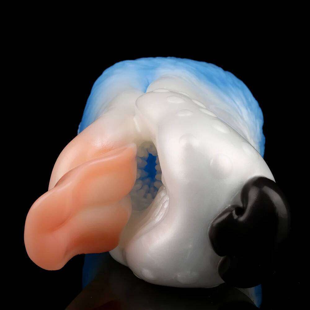 GEEBA Lifelike Dog Mouth Onahole For Men Silicone Single-channel Male Masturbator Realistic Vagina Pocket Pussy Stroker Sex Toys W260305