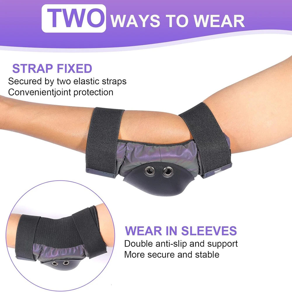Skating Protective Gear AdultSkate Pads Knee Elbow with Wrist Guards for Roller SkatingSkateboardSkateboardingScooter 260228