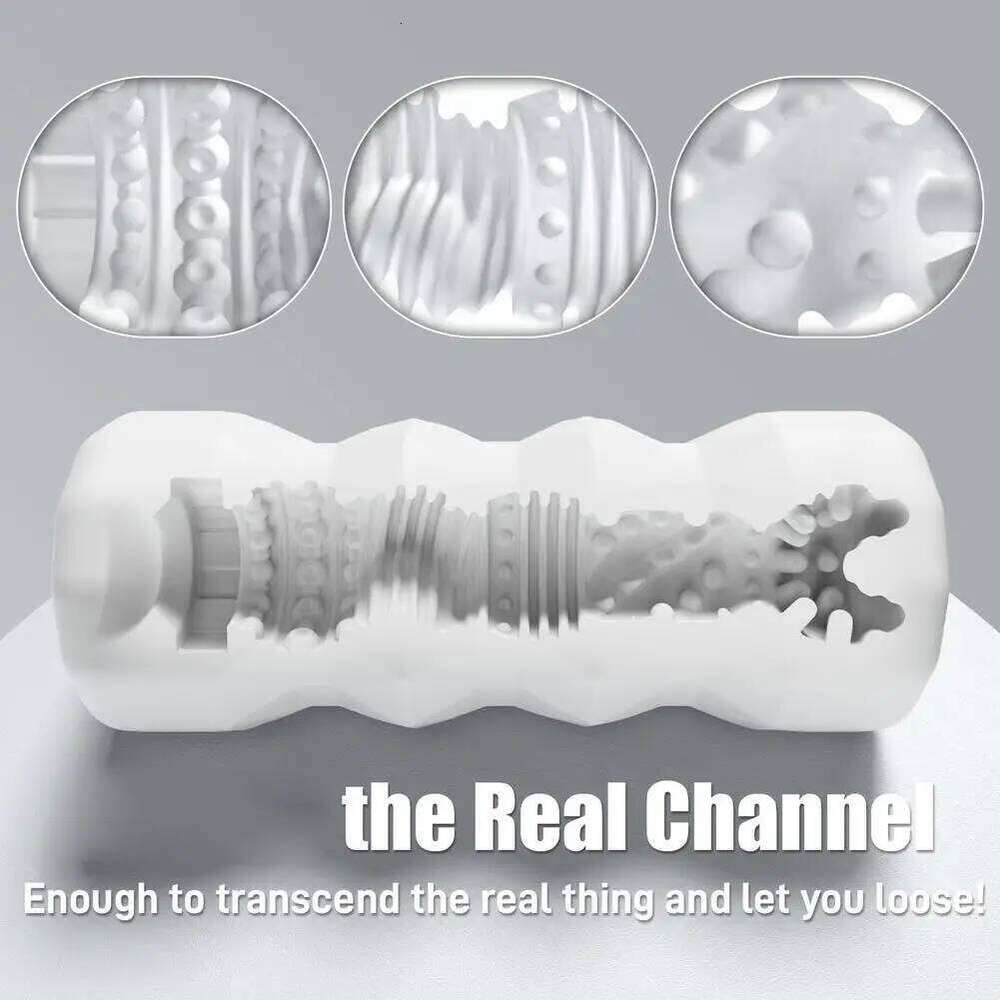 Male Masturbator Soft Vagina Endurance Exercise Sex Products Men's Pussy Pocket Cup For Men Dick Sucker Easy Clean W260305