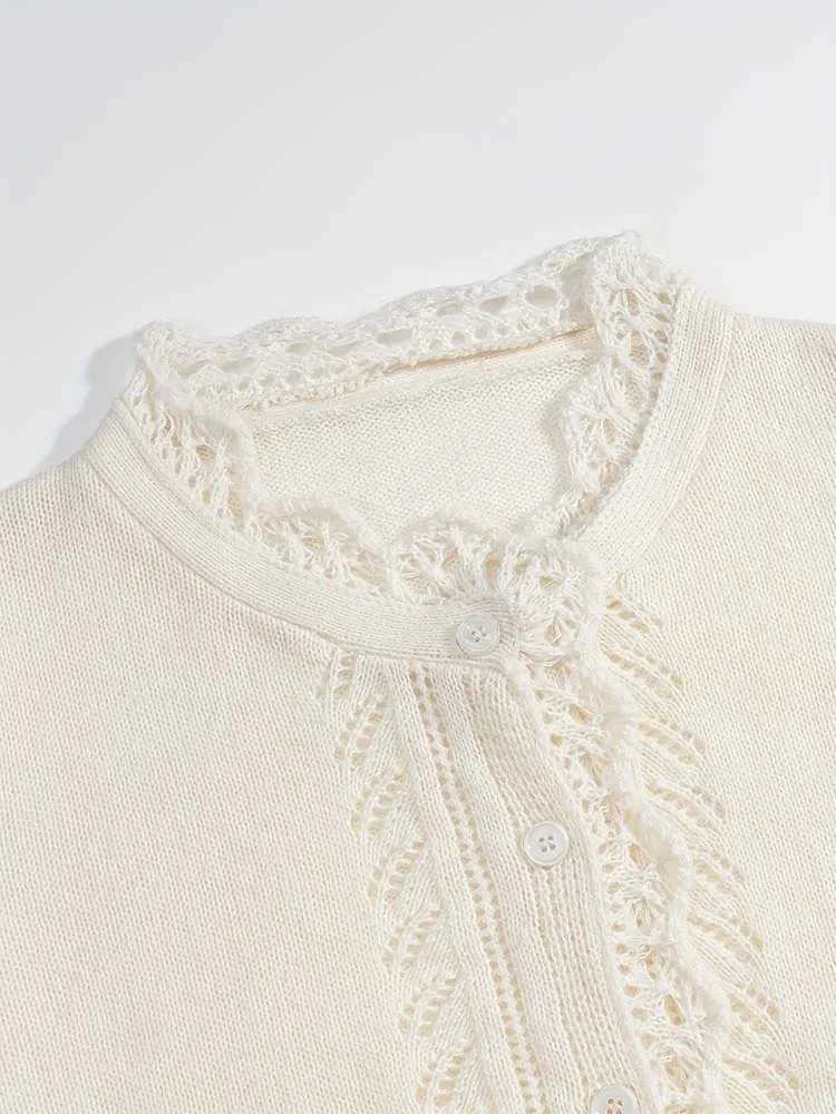 Womens Autumn/Winter Round-Neck Fashion Front-Open Cardigan Sweater Loose and Casual Elegant and Stylish Versatile Outdoor M260306