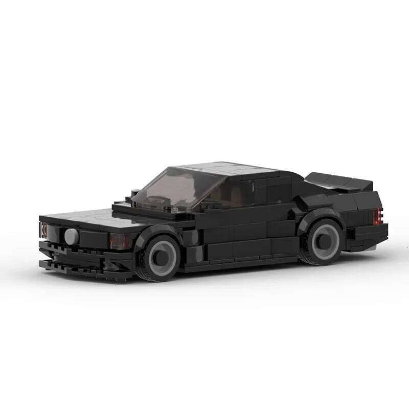 MOC Mercedesed Benzed 560 SEC AMGed Speed Sports Cars Building Blocks Bricks Set Kids Toys Gifts For Boys Girls Z260305