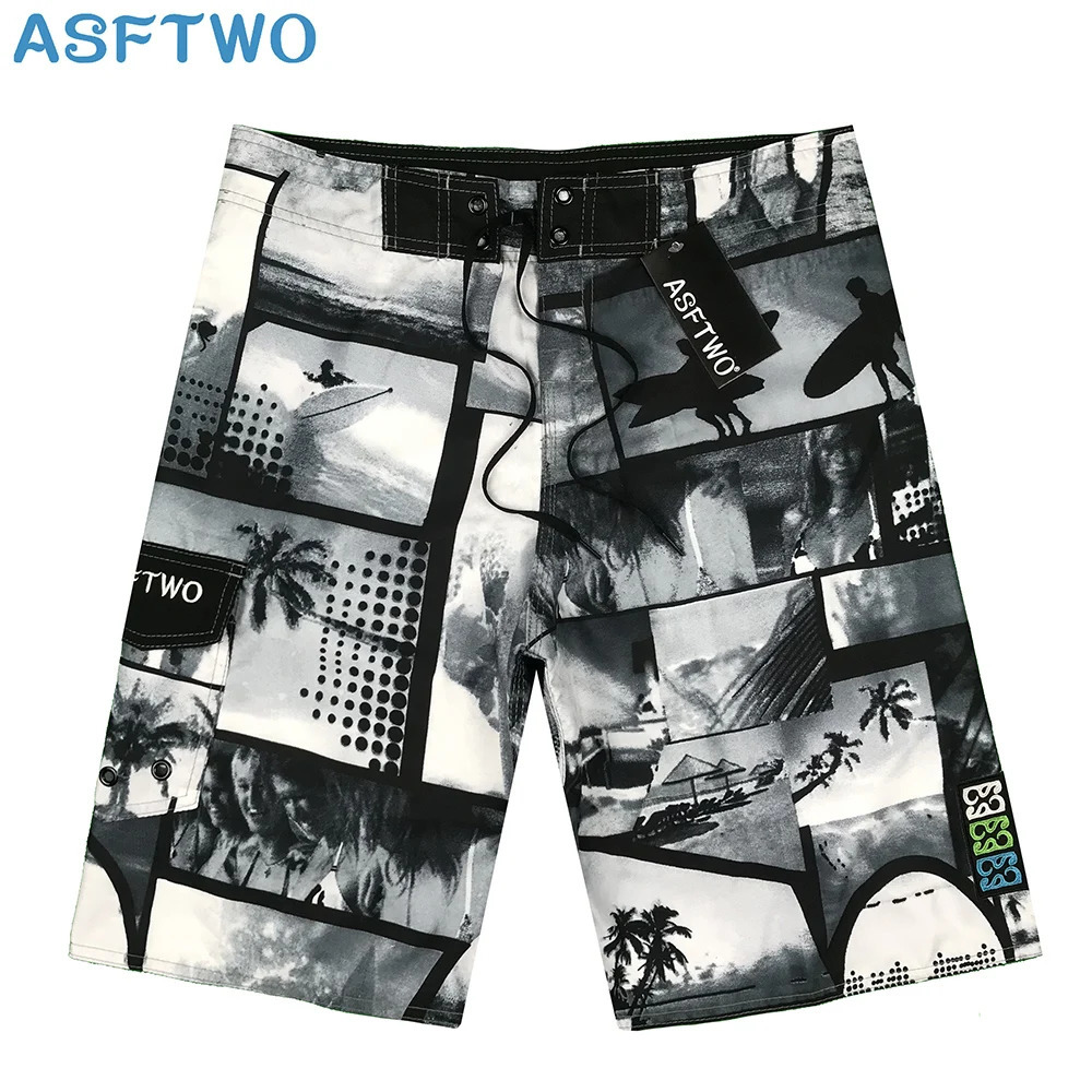 Mens Surfing Board Summer Quick Dry Shorts Swimwear Running Swimming Sport Short Homme Bermuda Beach 260305