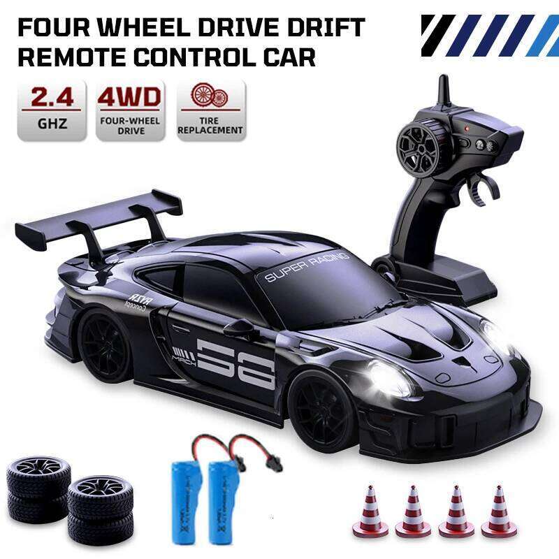 4WD RC Car Remote Control Cars 2.4G Radio Drift Racing High Speed Truck RTR Vehicle Toy Gift for Kids Children C260305