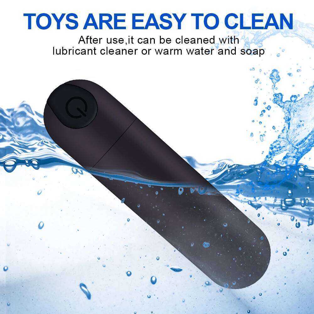 Powerful USB Charge Mini Bullet Vibrator Adult Sex Toys Women Clitoral Stimulator Vaginal G Spot Vibrators Erotic Masturbation W260305