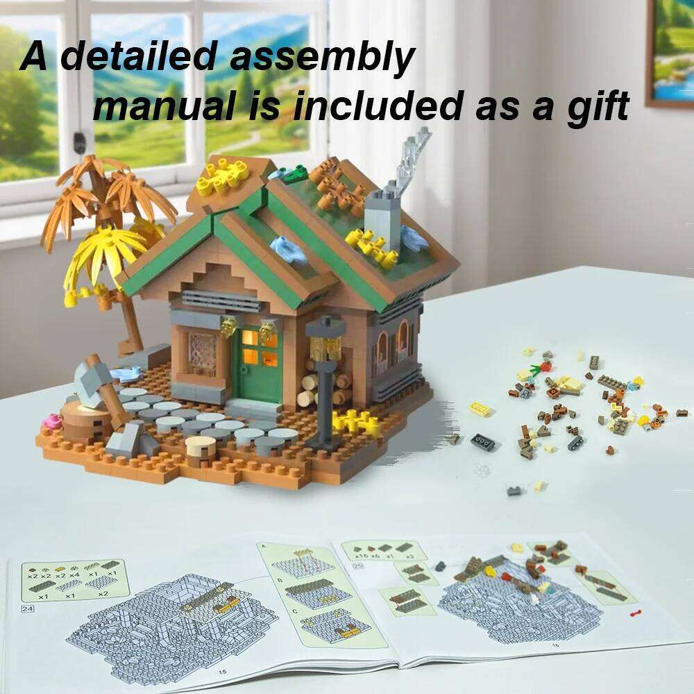 Unique Treehouse Gift Set - Complete DIY Wooden Model, Perfect for Birthday & Anniversary Present Z260305