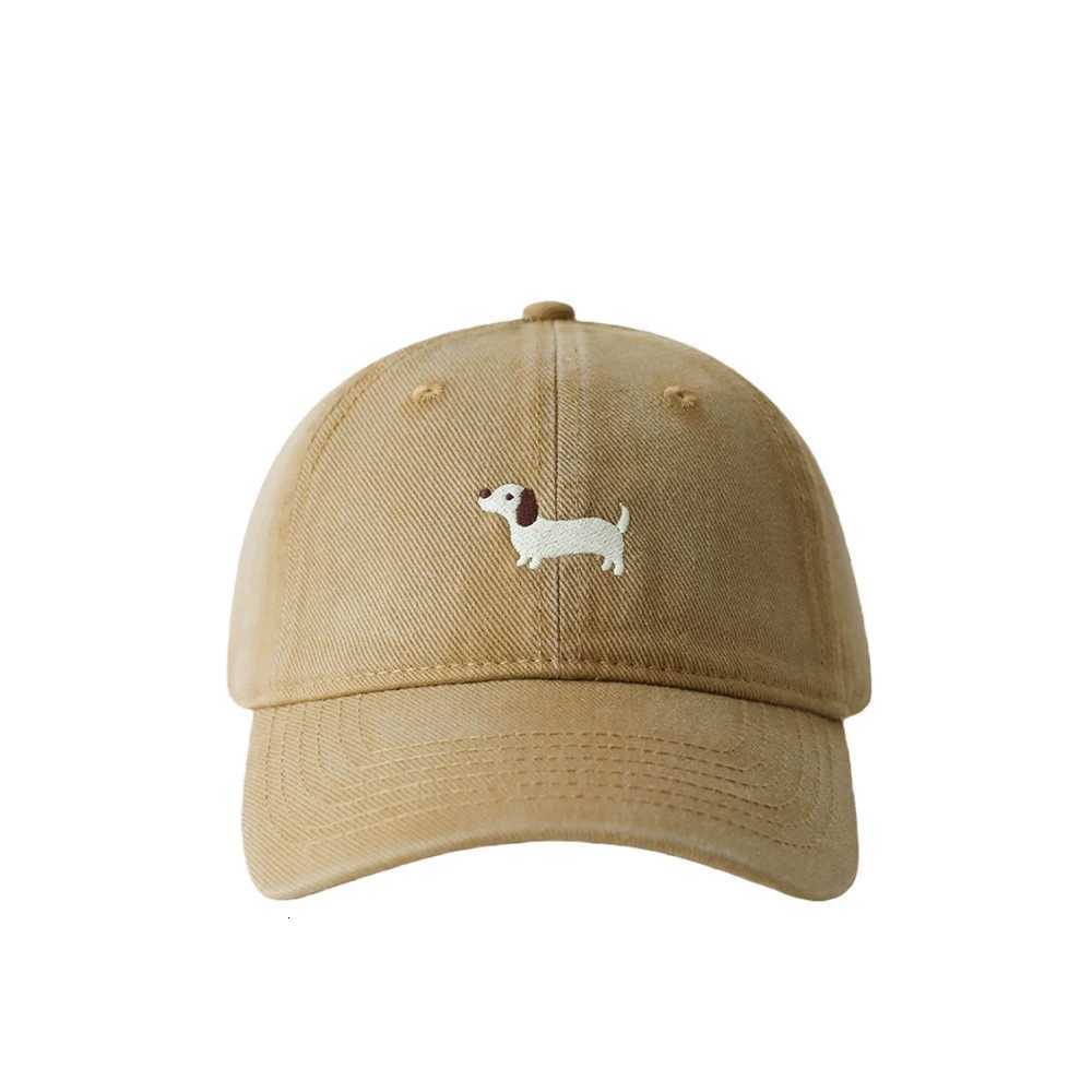 Dachshund Embroidery Baseball Hat Sunscreen Fashion Outdoor Hat Suitable for Men and Women for Daily Leisure Matching S260306