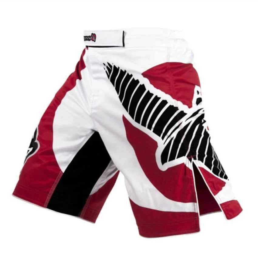 MMA Black Dragon Eagle Subtitles Sports Breathable Training Pants Muay Thai Kickboxing Shorts for Boxing X260306