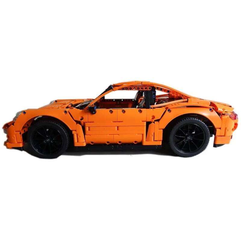 New MOC-40207 GT Supercar Racing Car Vehicle Sport Model Fit Building Blocks DIY Kid Educational Toys Birthdays Gifts Z260306