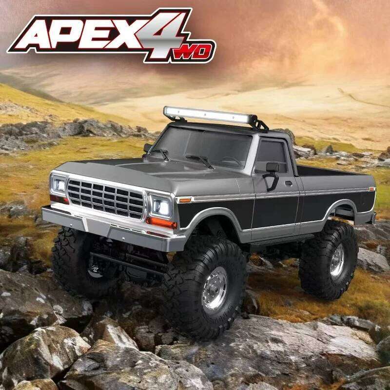 1:16 HBToys Car R1611 4x4 Off-Road Full Functionality Alloy Drive Shaft with Realistic LED Roof Light RC Crawler Vehicle C260305