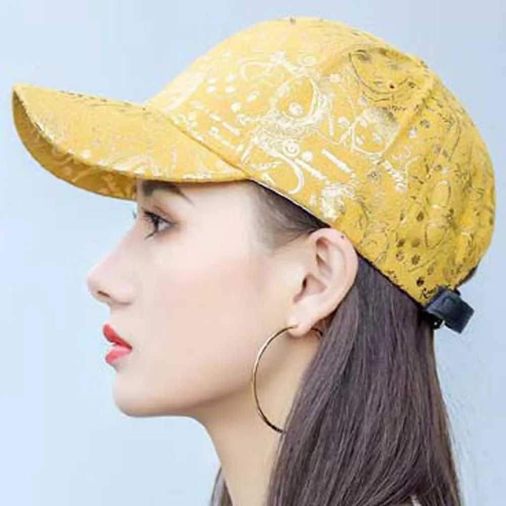 Casual Adjustable Graffiti Baseball Cap Sunscreen American Style Patterned Peaked Hat Hip-hop Cotton Sunshade Casquette Daily S260306