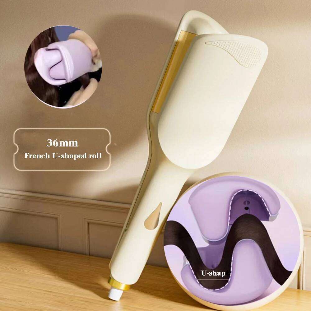 Deep Curling Iron Electric Large Wave Hair Curler Styling Tool & Accessories 26Y0306