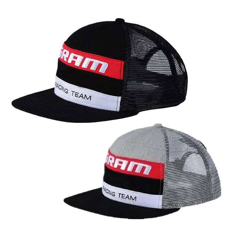 Creative design biking baseball cap snapback Outdoor Mountain Bike Flat tongue Racing hat Unisex car gift Y260304