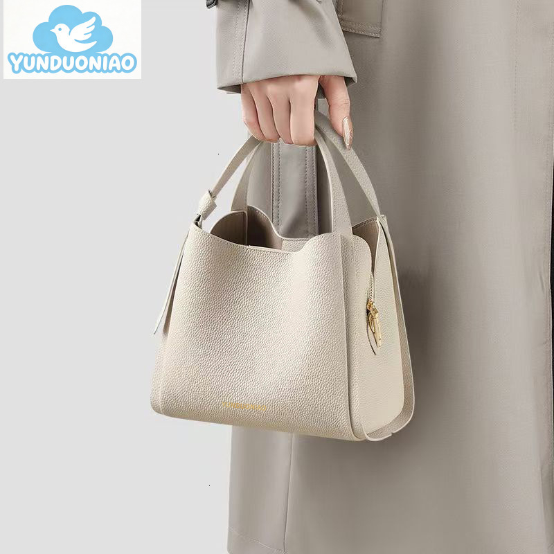 YUNDUONIAO new bucket bag new women's bag commuting fashion shoulder bag handbag high-end large capacity crossbody bag