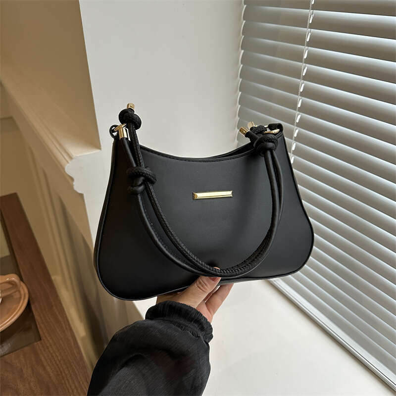 High End Handheld Underarm Small Square For Women New Fashion Single Shoulder Cross Border Export Crossbody Bag