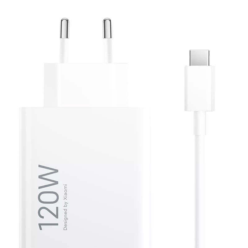 Orignal Xiaomi 120W HyperCharge Combo Type-A Mi Travel Charger 120W With USB-C Cable